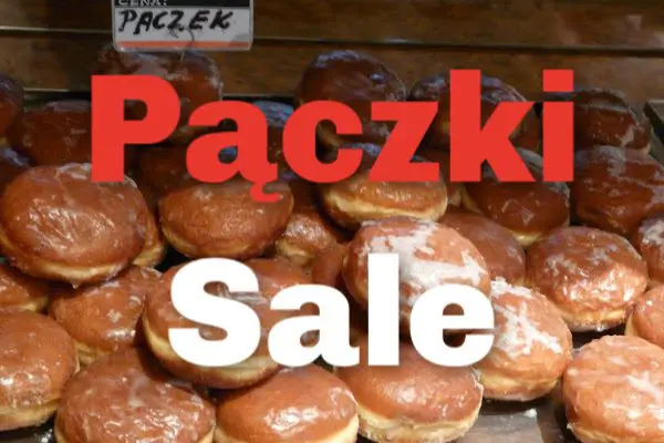 PĄCZKI SALE