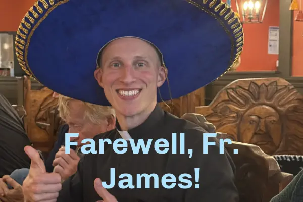 Farewell Cake Reception for Father James Guarascio