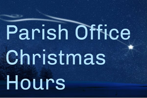 Parish Office Christmas Hours