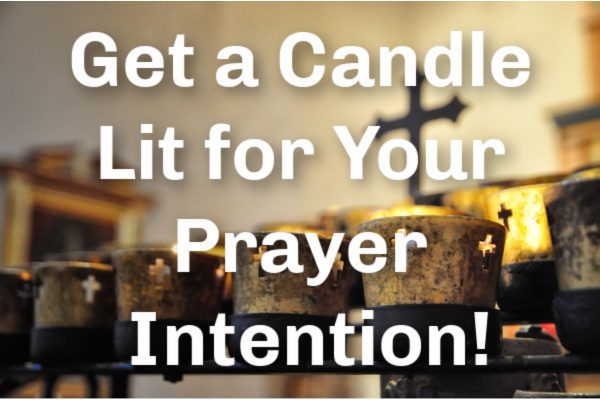 Lighting Prayer Intention Candles - St. Mary Immaculate Parish