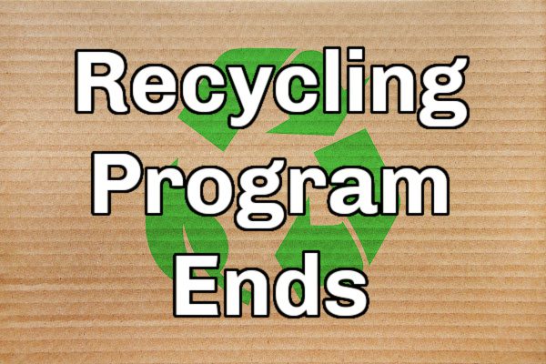 Outdoor Recycling Container Program Concluded